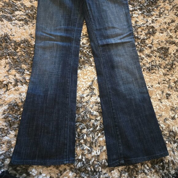 Rock & Republic Kasandra Bootcut Jeans Dark Wash Denim Size 26 EUC - Picture 2 of 5
